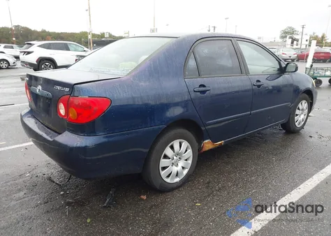 2004 Toyota Corolla Le from USA, damaged, VIN 2T1BR38E74C243199